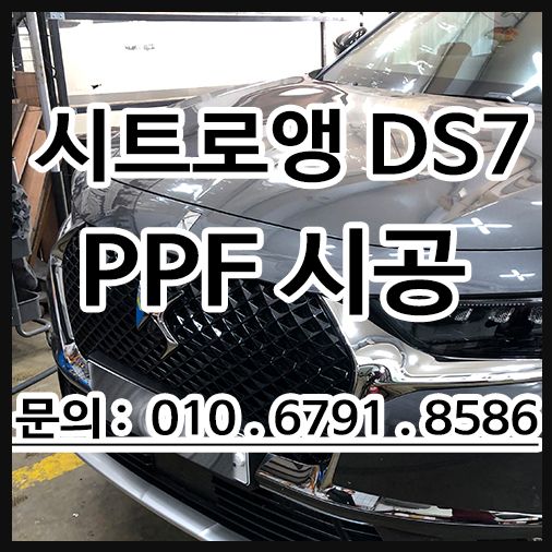 DS7 자동차보호PPF 패키지 시공